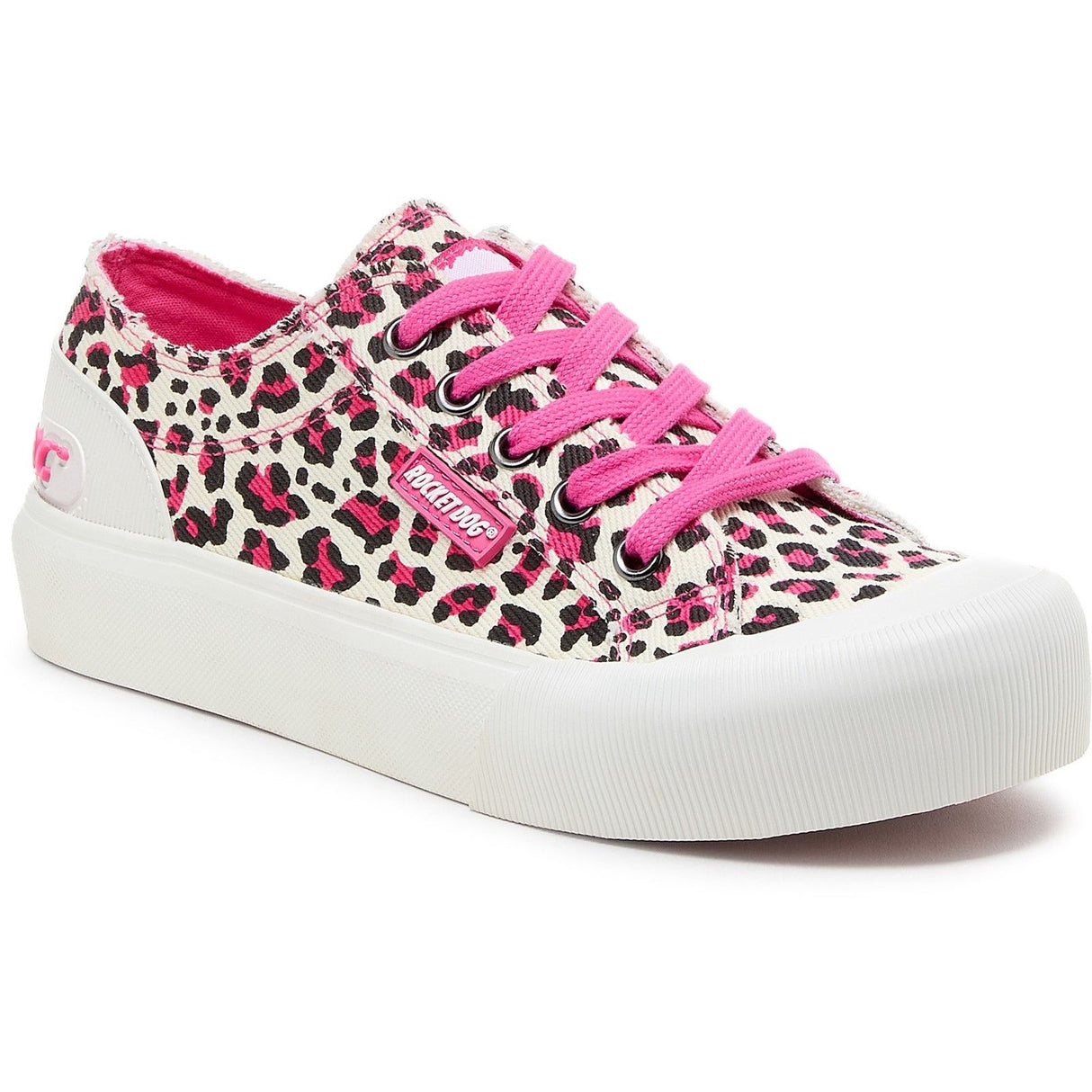 Rocket Dog Womens Jazzin Plus Monroe Trainer Hot Pink