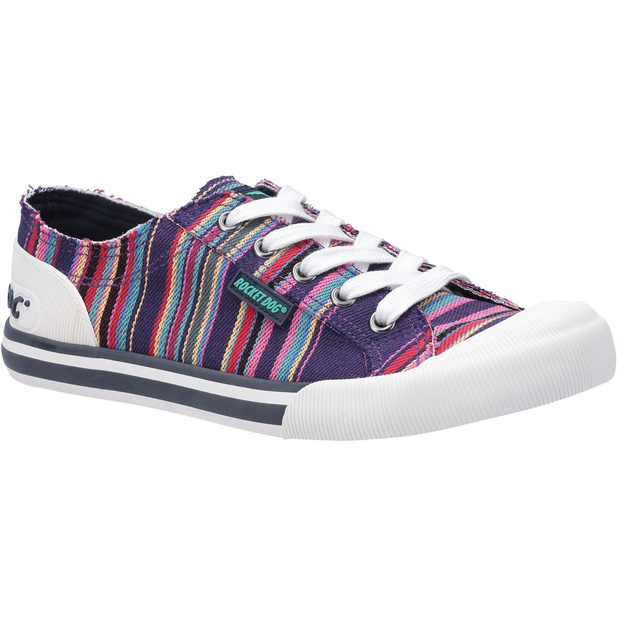 Rocket Dog Womens Jazzin Trainer Purple Multi