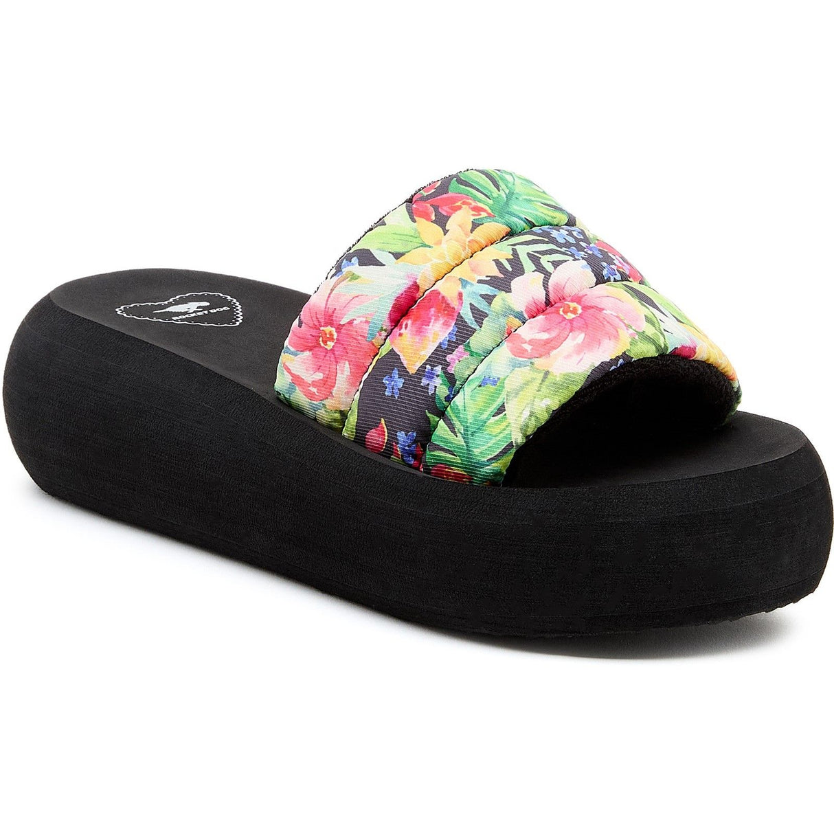 Rocket Dog Womens Splash Bahama Sandal Black/Multi