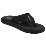 Rocket Dog Womens Sunset Webbing Flip Flop Black