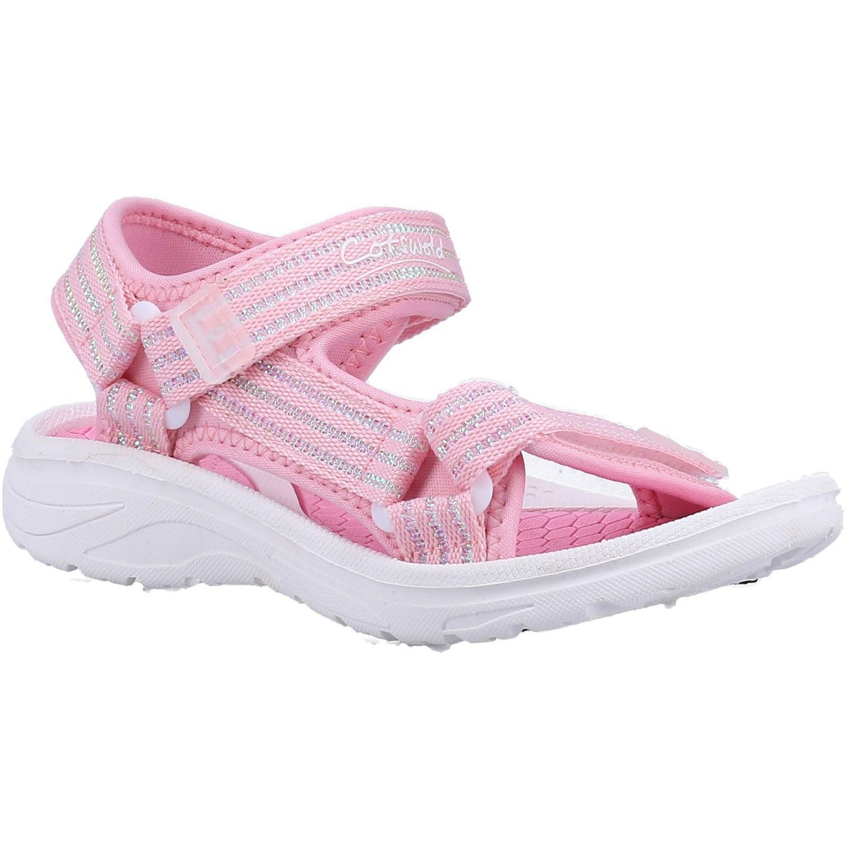 Cotswold Junior Kids Bodiam Recycled Sandal Pink