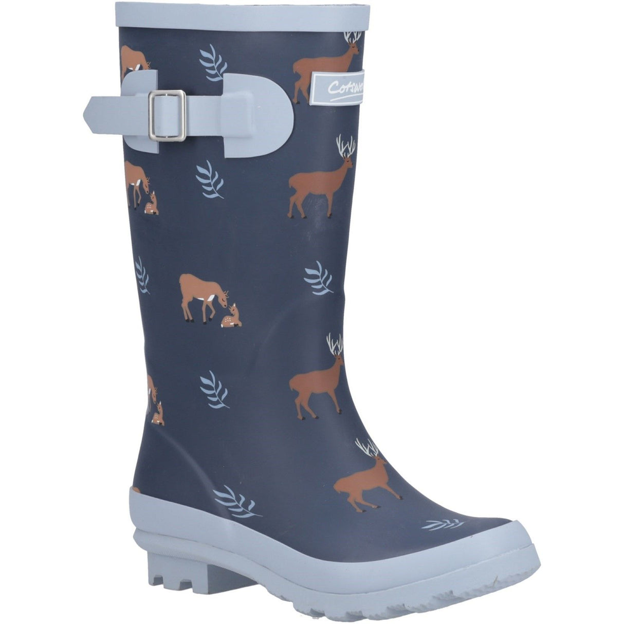 Cotswold Junior Girls Woodland Wellingtons Deers
