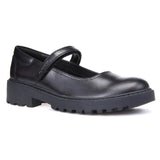 Geox Girls J Casey G. P Touch Fastening Shoe Black