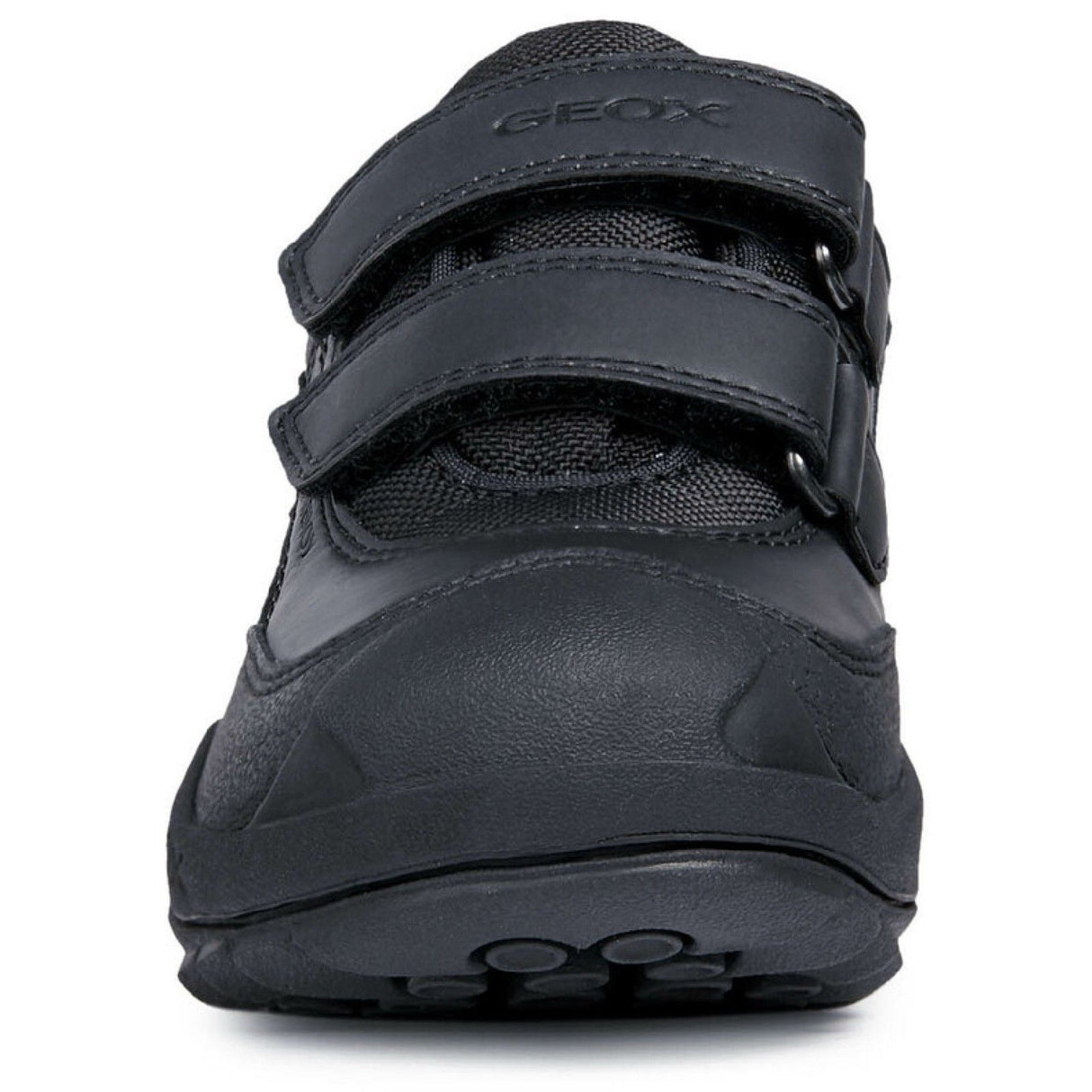 Geox Boys J New Savage B A Waterproof Touch Fastening Trainer Black