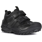 Geox Boys J Savage A Touch Fastening Trainers Black