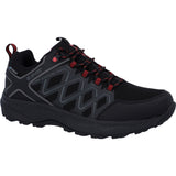 Hi-Tec Mens Diamonde Low Boots Black/Castlerock