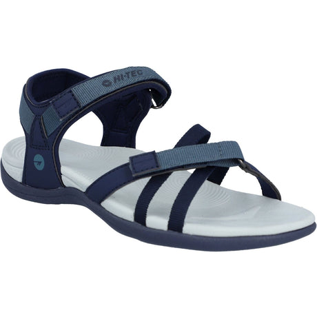 Hi-Tec Womens Anselia Sandal Stormy Sea/Silver Lining