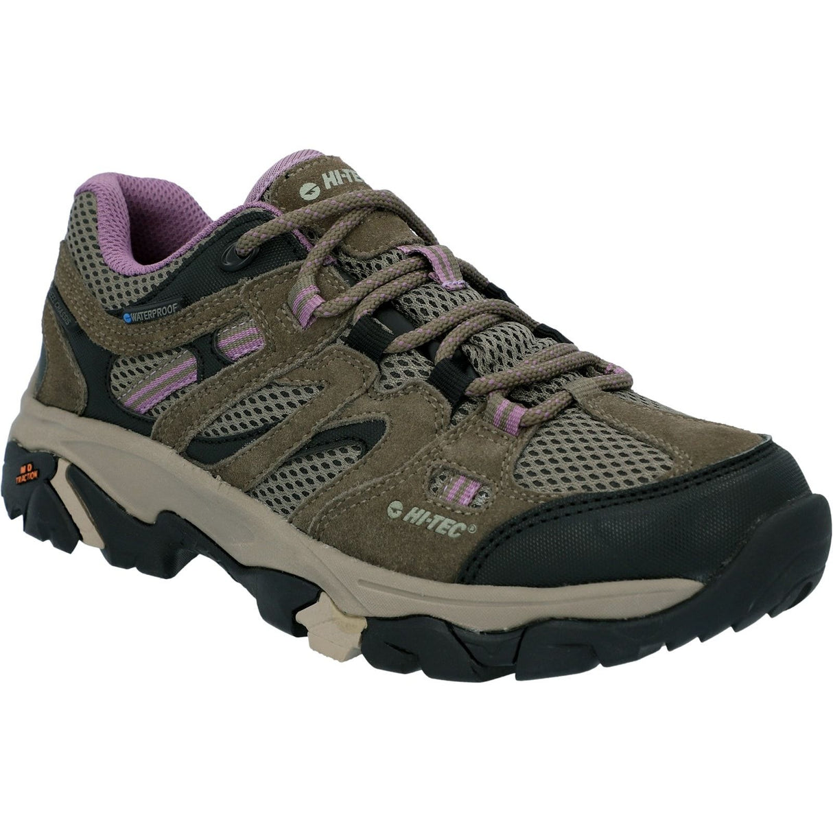 Hi-Tec Womens Apex Lite Low Hikers Taupe