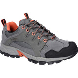 Hi-Tec Womens Auckland Lite Shoes Steel/Coral/Cool Grey