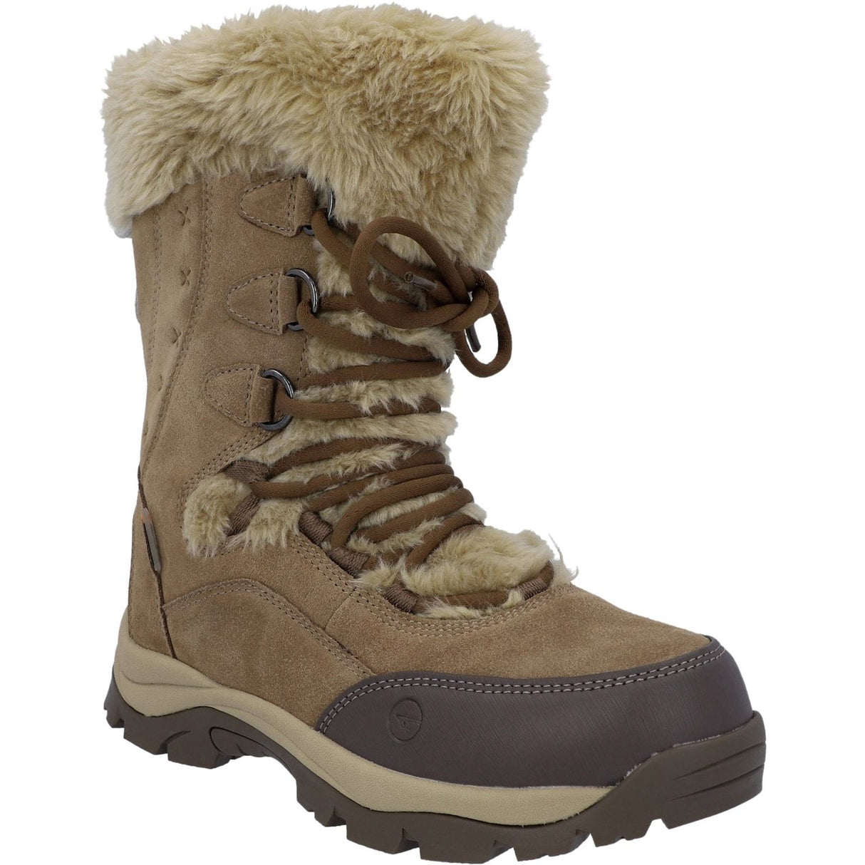Hi-Tec Womens Mortiz 200 Hiking Boots Light Brown