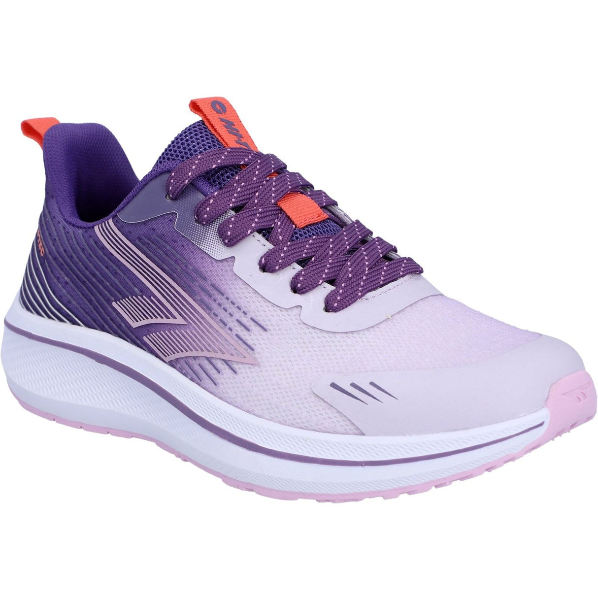 Hi-Tec Womens Santorini Trainers Mystical/Thistle/Burnt Coral