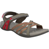 Hi-Tec Womens Savanna II Sandal Light Taupe/Olive/Sunset Coral