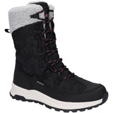 Hi-Tec Womens Sophia Boot Jet Black/Festival Fuchsia