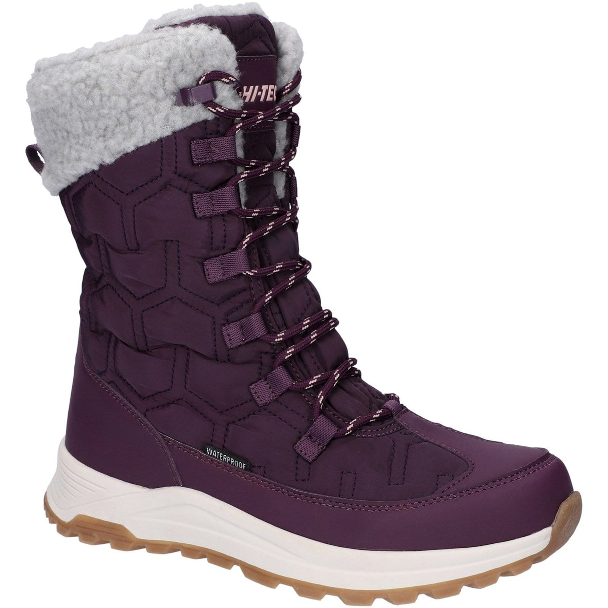 Hi-Tec Womens Sophia Boot Italian Plum/Sepia Rose