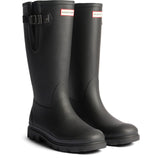 Hunter Mens Field Downpour Adjustable Boot Black