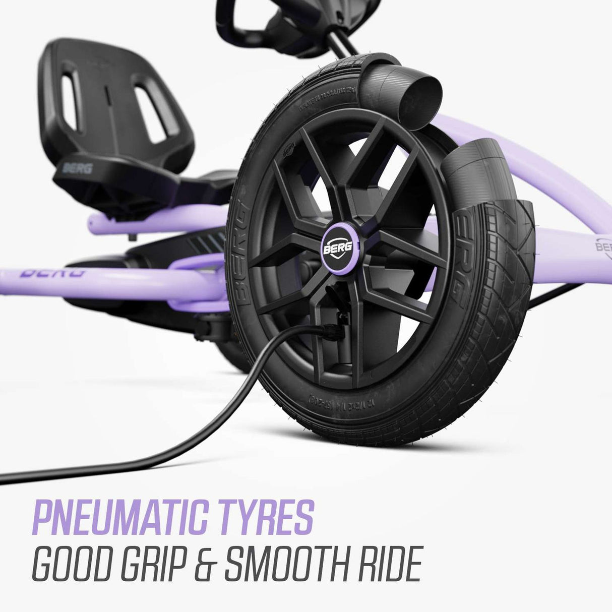 BERG Buddy Purple Go-Kart
