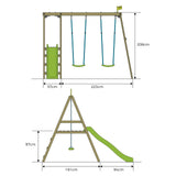 TP Toys Forest Double Multiplay Swing and Slide Set