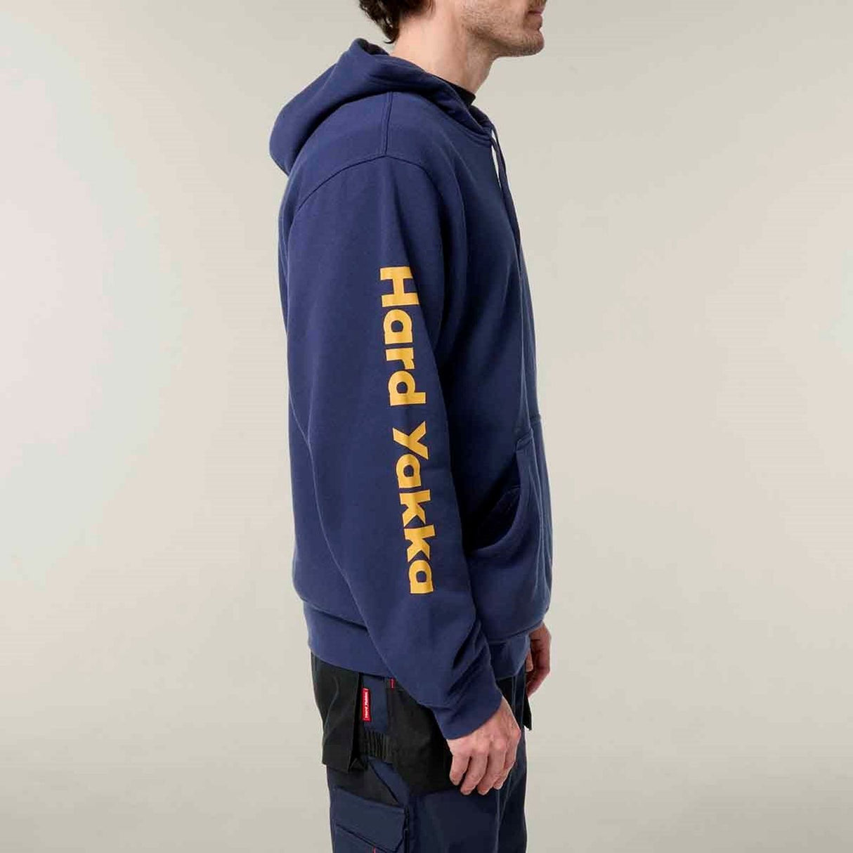 Hard Yakka Mens Heritage Hoodie Navy