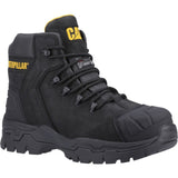 Caterpillar Mens Everett S3 WP Safety Boot Black