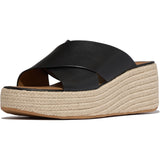 Fitflop Womens Platfforms Espadrille Black