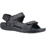 Hush Puppies Mens Alistair Sandal Black