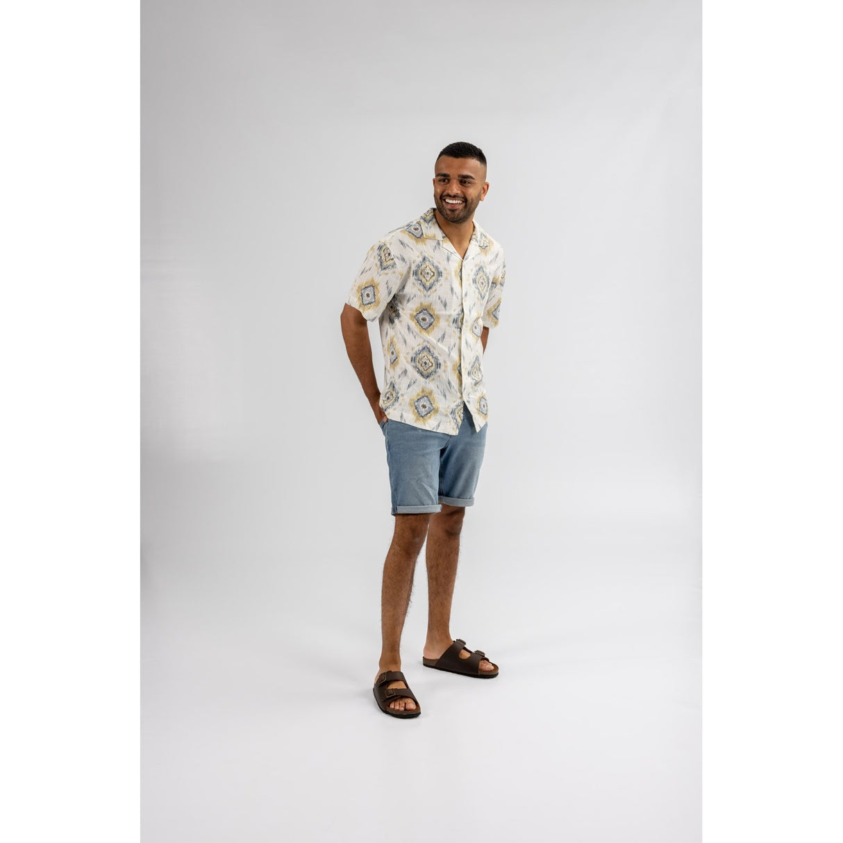 Hush Puppies Mens Nash Slider Brown