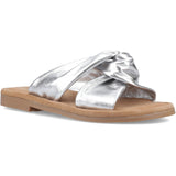 Hush Puppies Womens Amy Wide Fit Sandal Silver