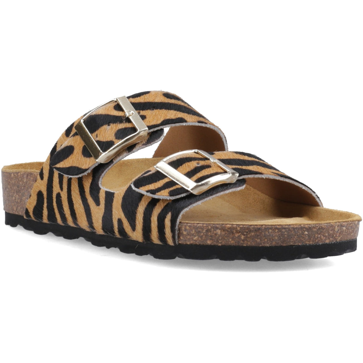 Hush Puppies Womens Brixley Mule Sandal Tiger