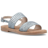 Hush Puppies Womens Helene Sandal Wide Fit Blue