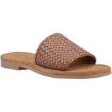 Hush Puppies Womens Hetty Slide Sandal Tan
