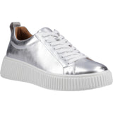 Hush Puppies Womens Harlow Sneaker Silver