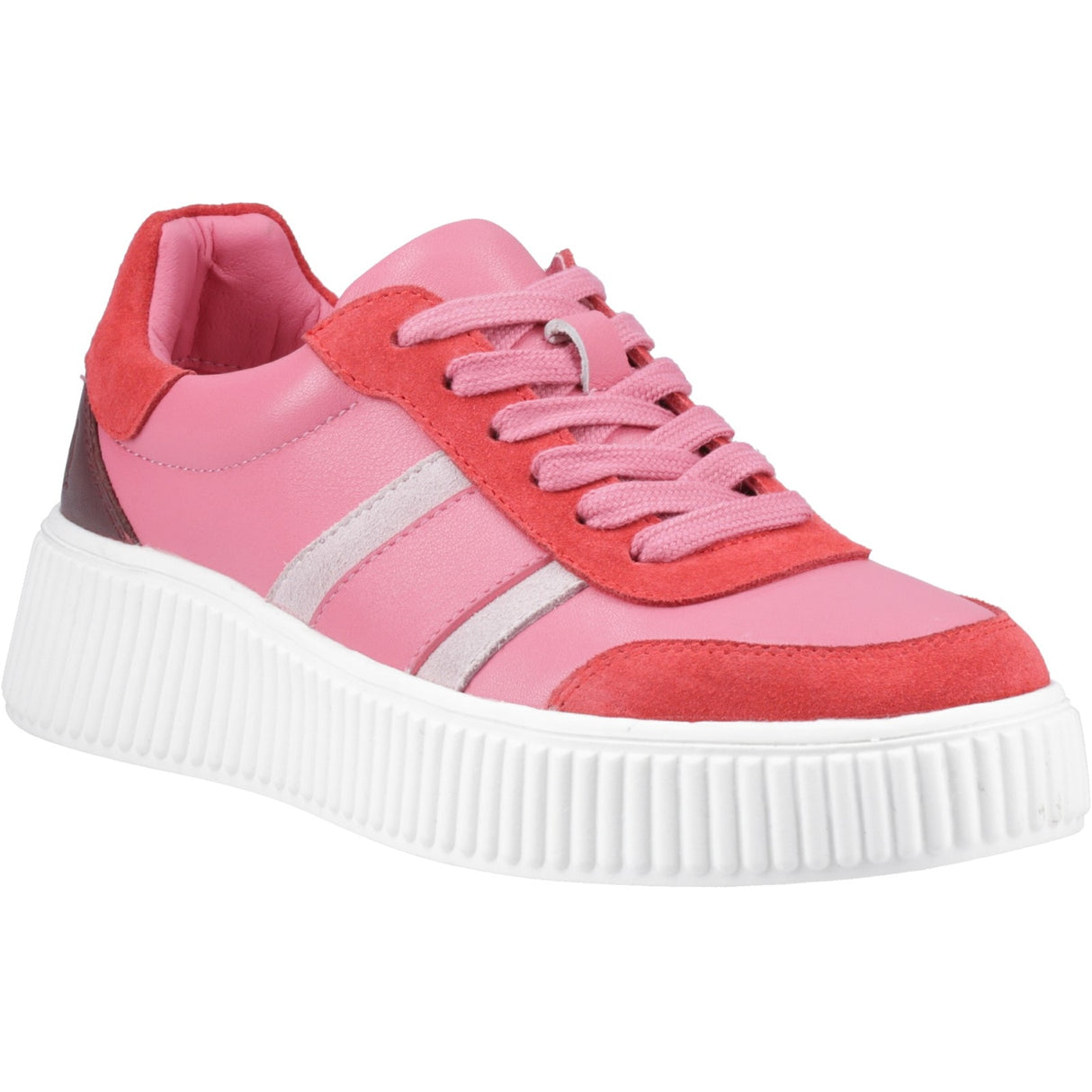 Hush Puppies Womens Holly Sneaker Fuchsia
