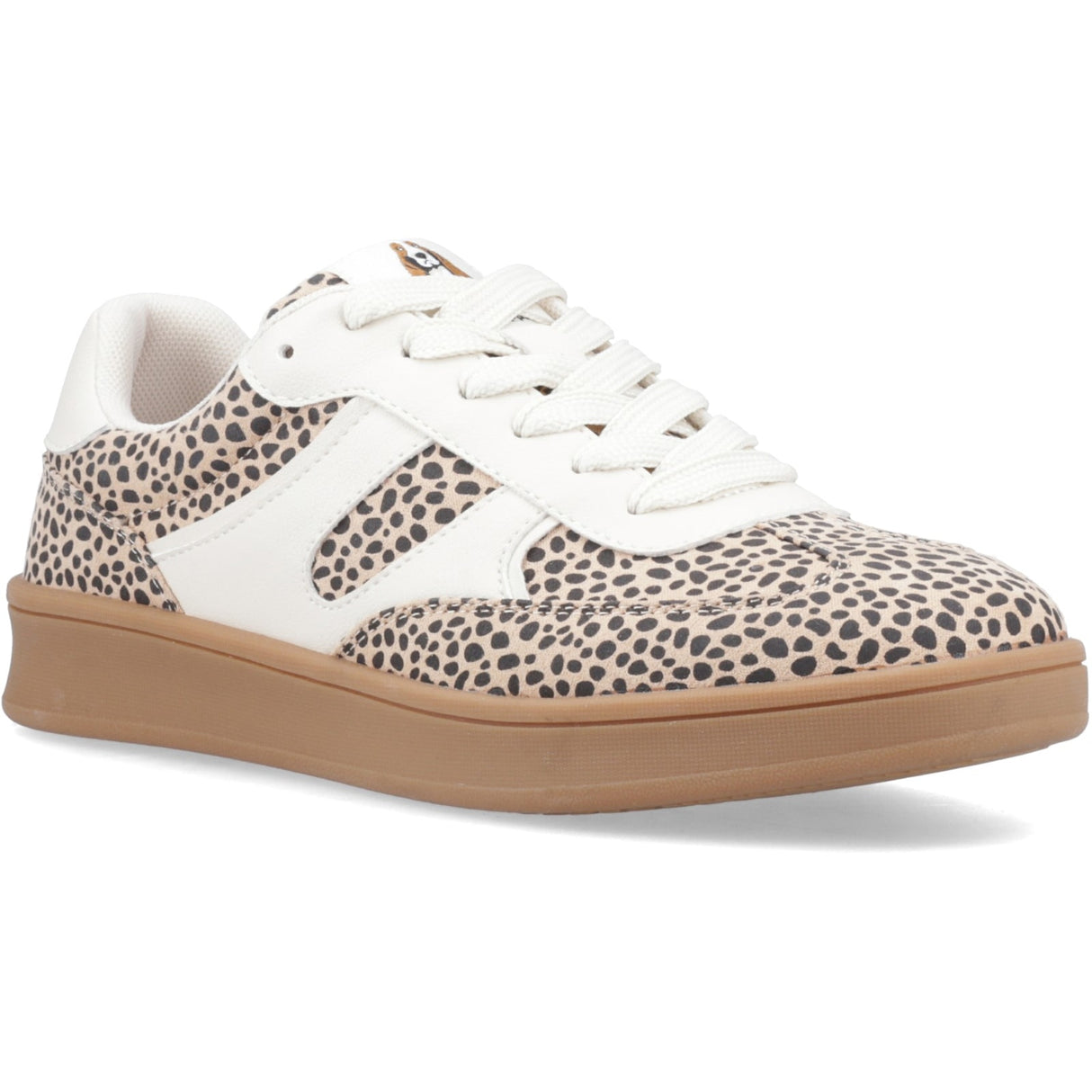 Hush Puppies Womens Maura Textile Sneaker Cheetah