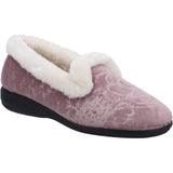 Fleet & Foster Womens Adelaide Memory Foam Slipper Pink