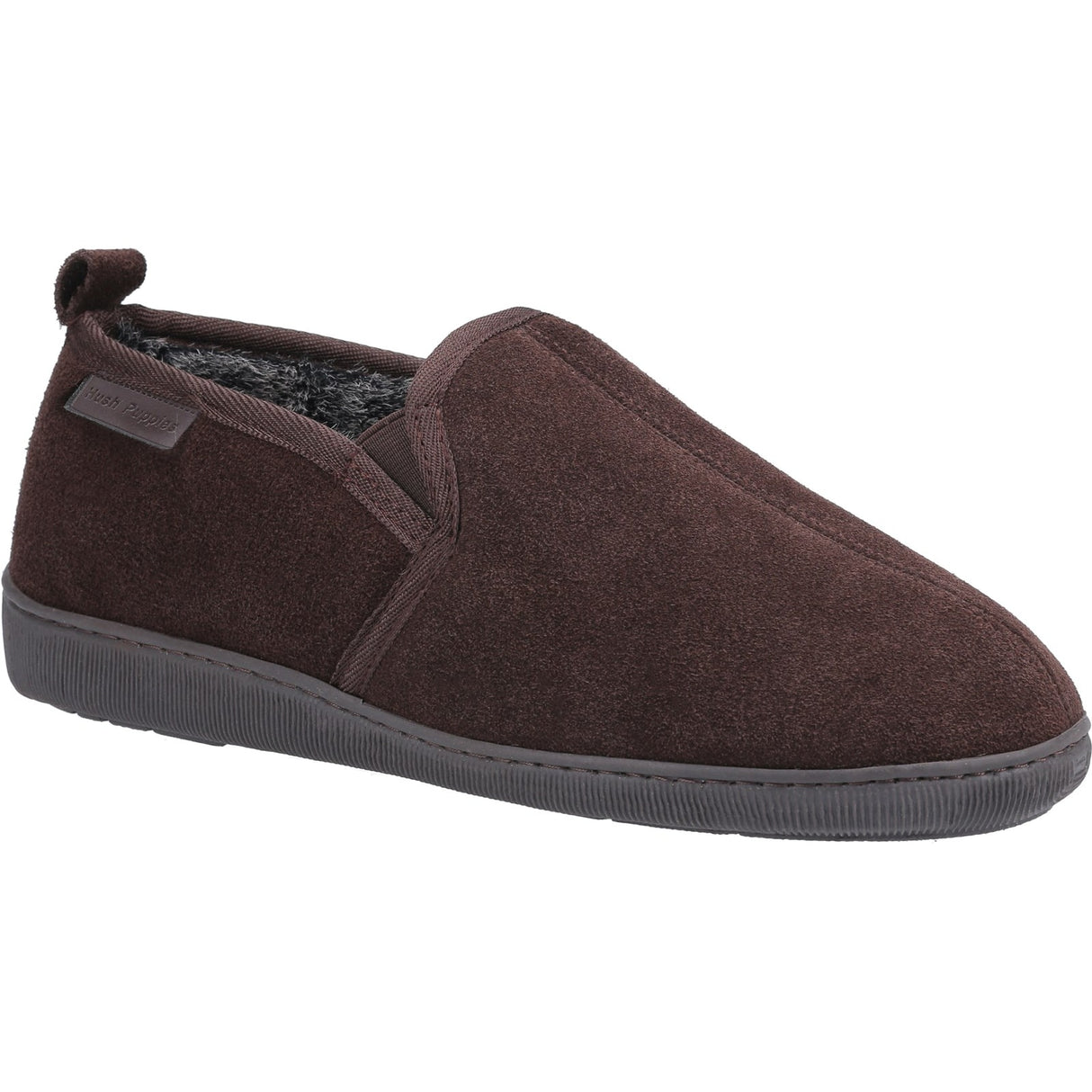 Hush Puppies Mens Arnold Slipper Brown