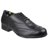 Hush Puppies Girls Kada Junior School Shoe Black
