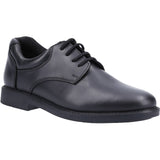 Hush Puppies Mens Tim Senior School Shoe Black
