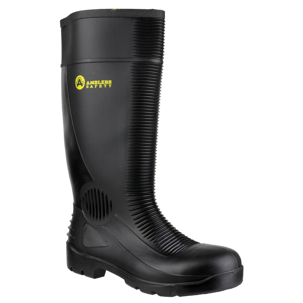 Amblers Safety Unisex FS100 Construction Safety Wellington Black
