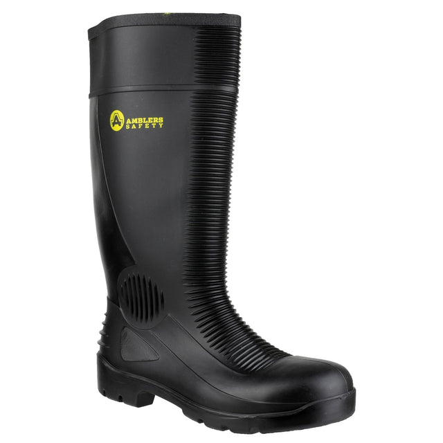 Amblers Safety Unisex FS100 Construction Safety Wellington Black