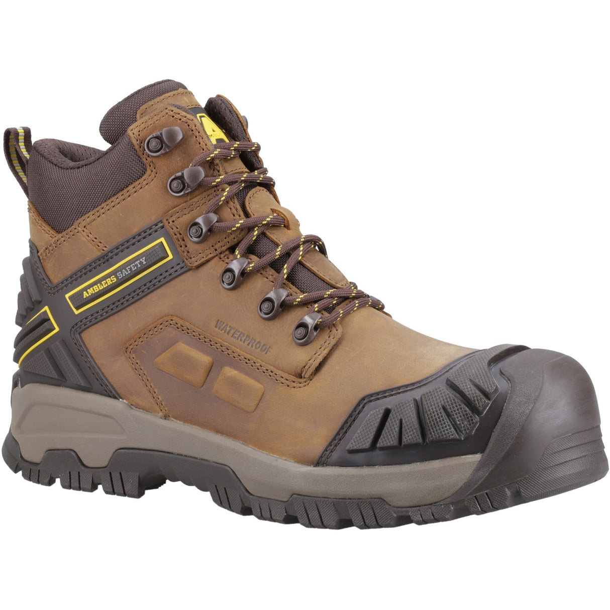 Amblers Safety Mens AS961C Quarry Safety Boot Brown