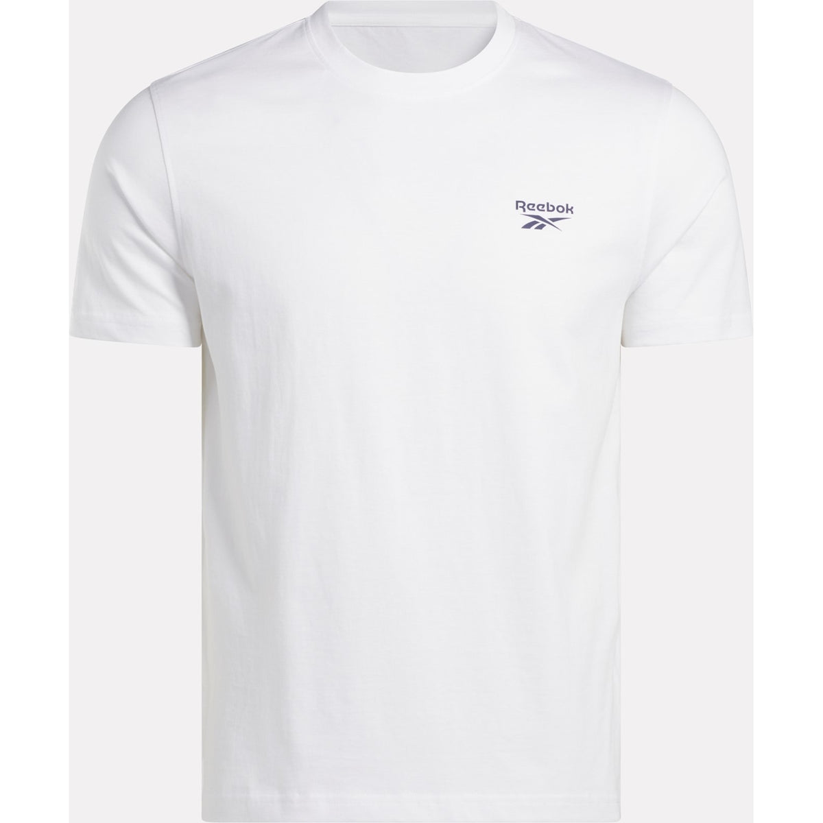 Reebok Mens CODY SMALL LOGO CREW NECK SS TEE WHITE