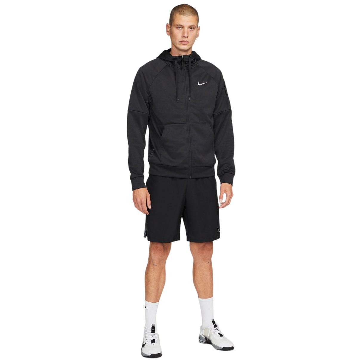 Nike Therma-FIT Mens Full-Zip Fitness Hoodie