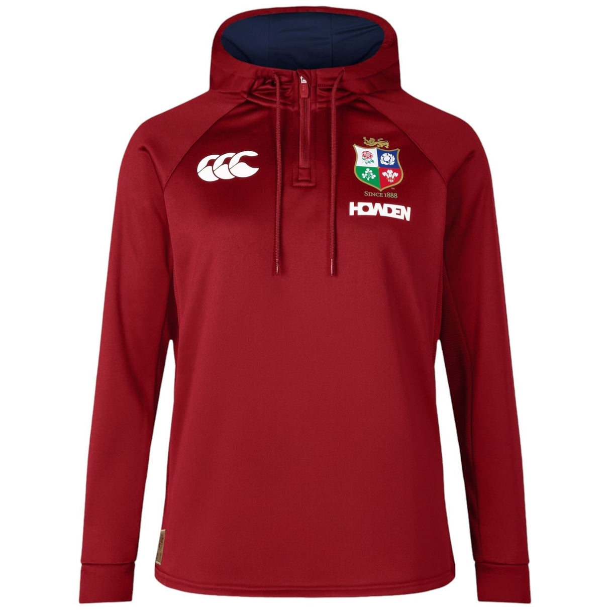 Canterbury BIL 1/4 Zip Womens Hoody Red