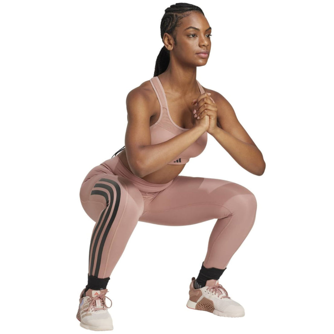 adidas Optime 3-Stripes Full-Length Leggings