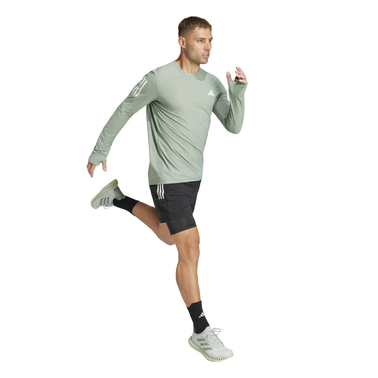 adidas Own the Run CLIMACOOL 2-in-1 Shorts