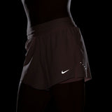 Nike Swift Womens Dri-Fit Mid-Rise 2-In-1 Running Shorts
