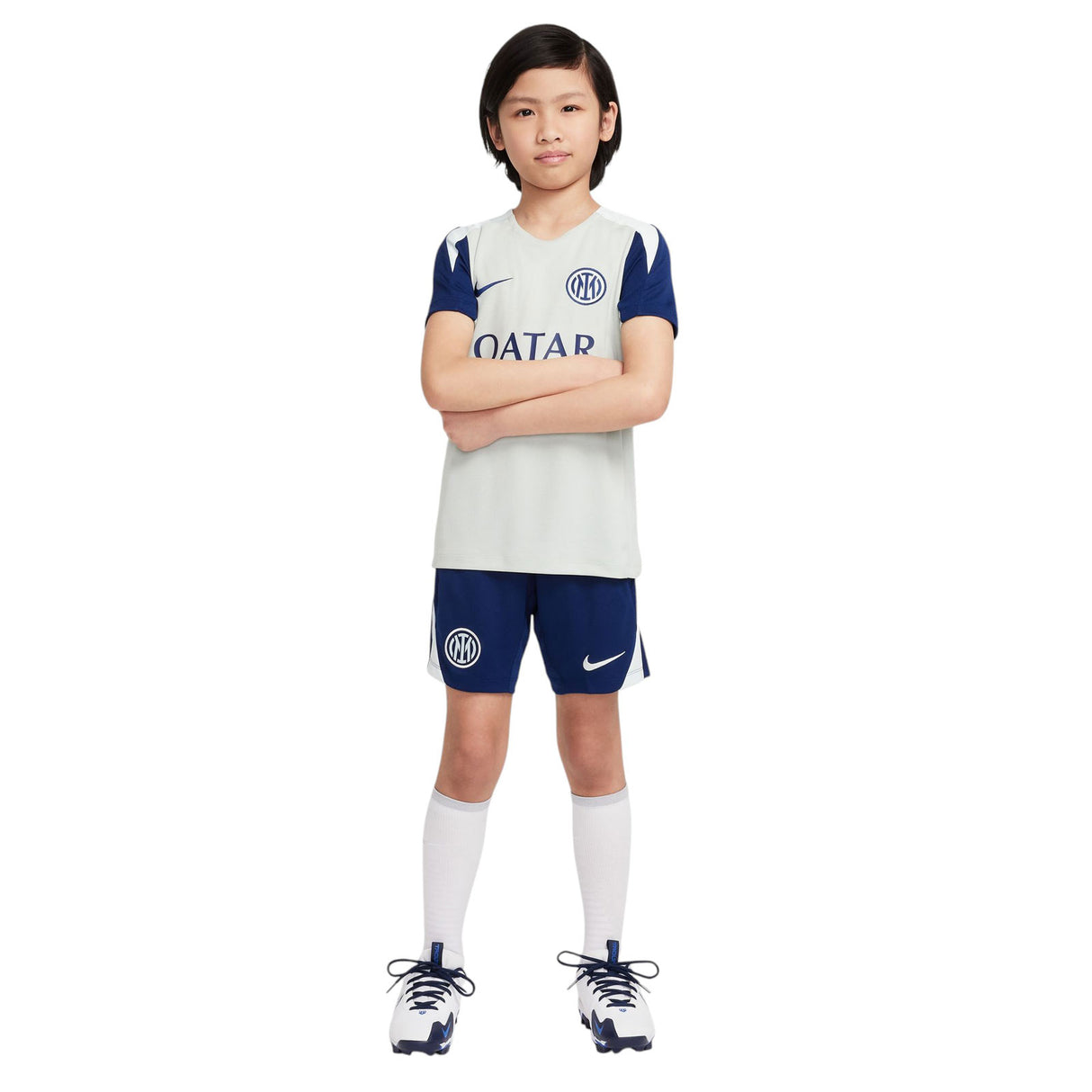 Nike Inter Milan Strike  2025 Kids Dri-FIT Soccer Knit Shorts