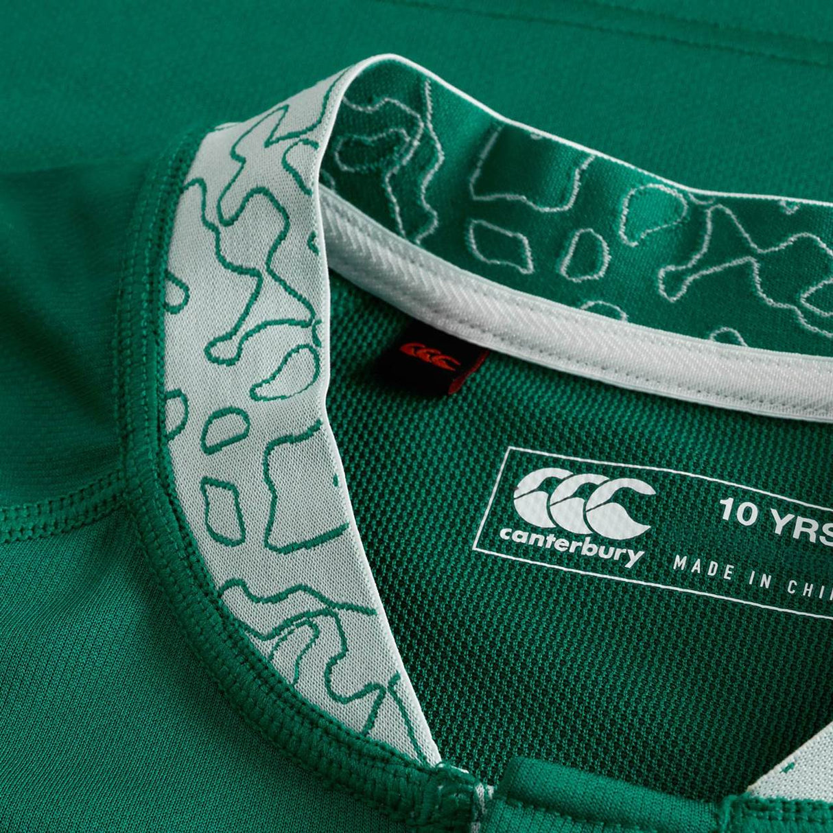 Canterbury IRFU Ireland Rugby WRWC 2025/26 Kids Home Pro Jersey