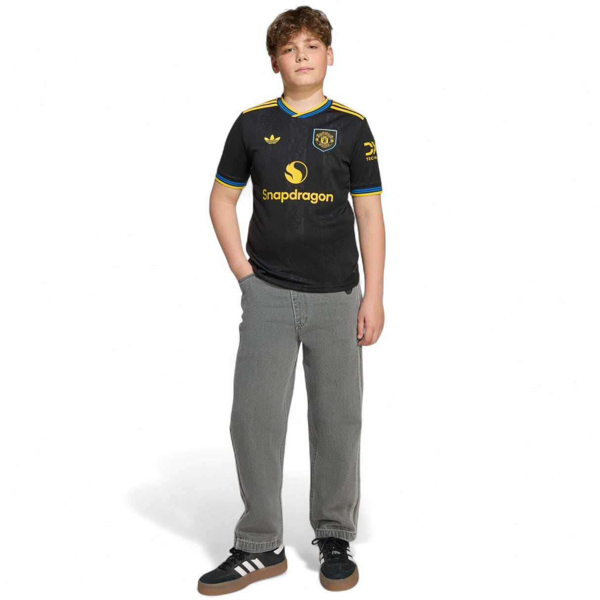 adidas Manchester United Football 2025/26 Kids Third Jersey