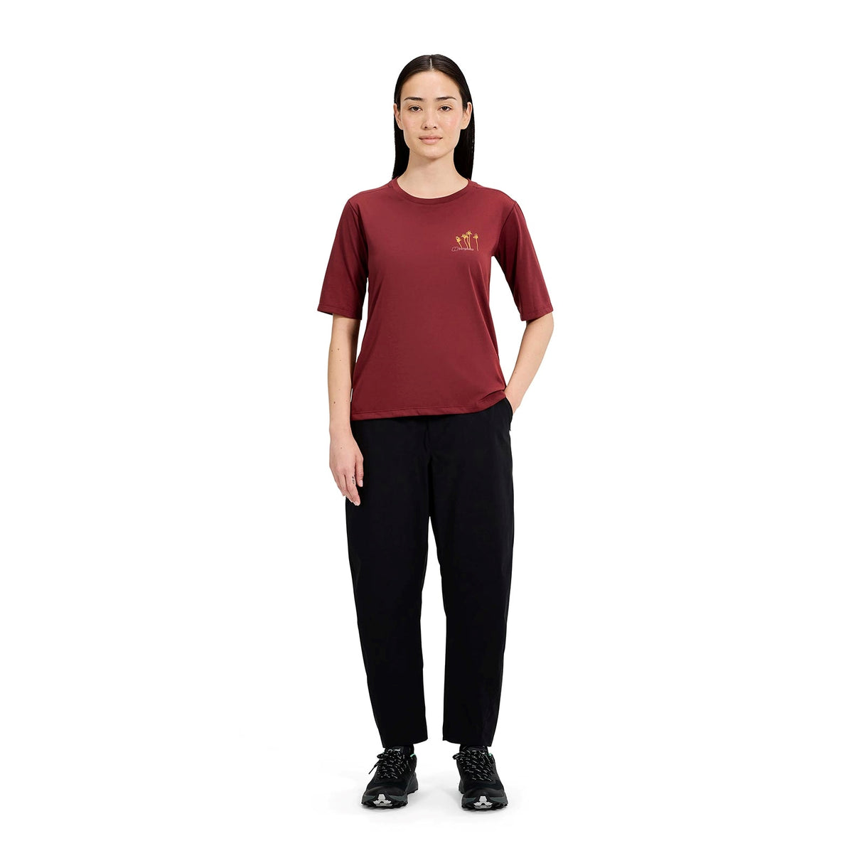 Berghaus W Coneflower Tee Red
